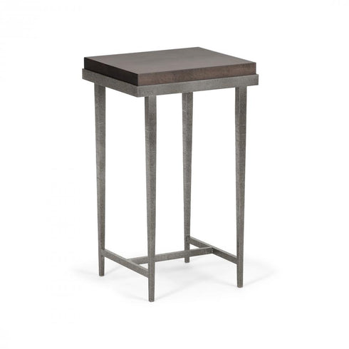 Hubbardton Forge Wick Side Table in Bronze Finish Model: 750102-05-M1