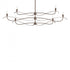 Hubbardton Forge Willow 6 Light Large Chandelier Model: 136352-SKT-MULT-86