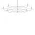 Hubbardton Forge Willow 6 Light Large Chandelier Model: 136352-SKT-MULT-86