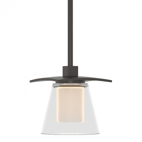 Hubbardton Forge Wren Mini Pendant in Bronze Finish Model: 186600-SKT-MULT-05-GG0242