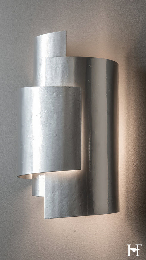 Hubbardton Forge Zen Sconce in Sterling Finish Model: 202117-SKT-85