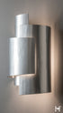 Hubbardton Forge Zen Sconce in Sterling Finish Model: 202117-SKT-85