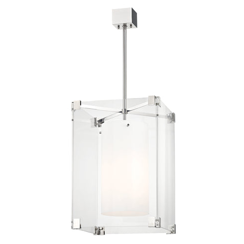 Hudson Valley Achilles 3 LIGHT LARGE PENDANT in Polished Nickel Finish Model: 4132-PN
