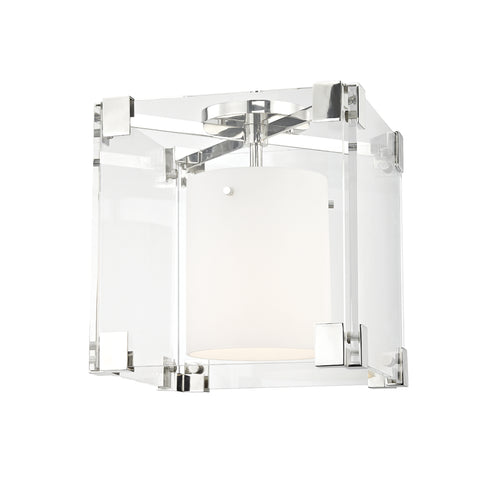 Hudson Valley Achilles Semi Flush in Polished Nickel Finish Model: 4100-PN