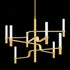 Hudson Valley Allentown Chandelier in Aged Brass Finish Model: 4008-AGB