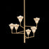 Hudson Valley Alora Chandelier in Vintage Gold Leaf Finish Model: 1286-VGL/GLI