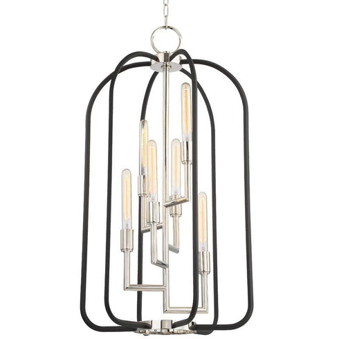 Hudson Valley Angler Lantern in Polished Nickel Finish Model: 8316-PN