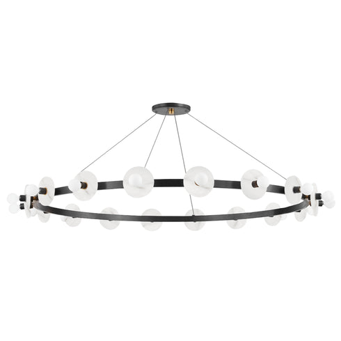 Hudson Valley Austen 18 LIGHT CHANDELIER in Aged Old Bronze Finish Model: 4258-AOB