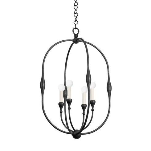 Hudson Valley Baltic Pendant in Aged Iron Finish Model: 3220-AI