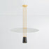 Hudson Valley Barnegat Pendant in Aged Brass Finish Model: 8336-AGB/SWH