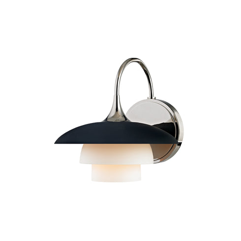 Hudson Valley Barron Wall Sconce in Polished Nickel Finish Model: 1011-PN