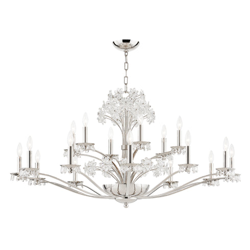 Hudson Valley Beaumont Chandelier in Polished Nickel Finish Model: 4452-PN