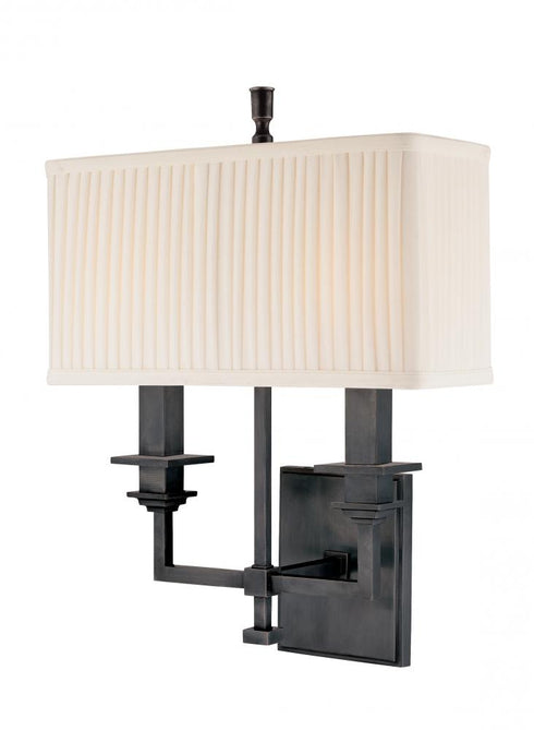 Hudson Valley Berwick Wall Sconce in Polished Nickel Finish Model: 242-PN