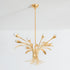 Hudson Valley Bilston Chandelier in Vintage Gold Leaf Finish Model: 1909-VGL