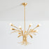 Hudson Valley Bilston Chandelier in Vintage Gold Leaf Finish Model: 1909-VGL