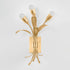 Hudson Valley Bilston Wall Sconce in Vintage Gold Leaf Finish Model: 1903-VGL