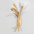 Hudson Valley Bilston Wall Sconce in Vintage Gold Leaf Finish Model: 1903-VGL