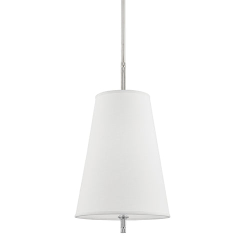 Hudson Valley Bowery Pendant in Polished Nickel Finish Model: 3715-PN