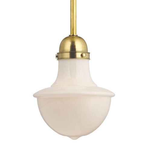 Hudson Valley_discontinued Branford 1 Light I 1 LIGHT PENDANT in Aged Brass Finish Model: MDS951-AGB