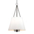 Hudson Valley Burdett 8 LIGHT PENDANT in Aged Brass Finish Model: 6422-AGB