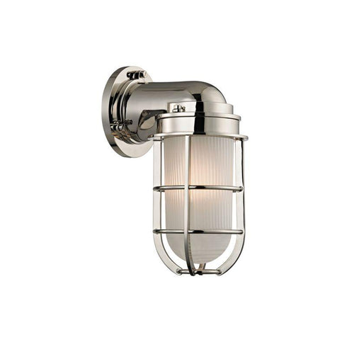Hudson Valley Carson Wall Sconce in Polished Nickel Finish Model: 240-PN