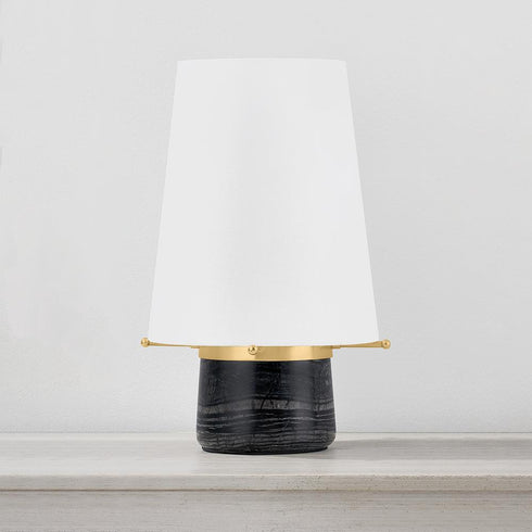 Hudson Valley Central Valley Rechargeable Table Lamp in Aged Brass Finish Model: L4751-AGB