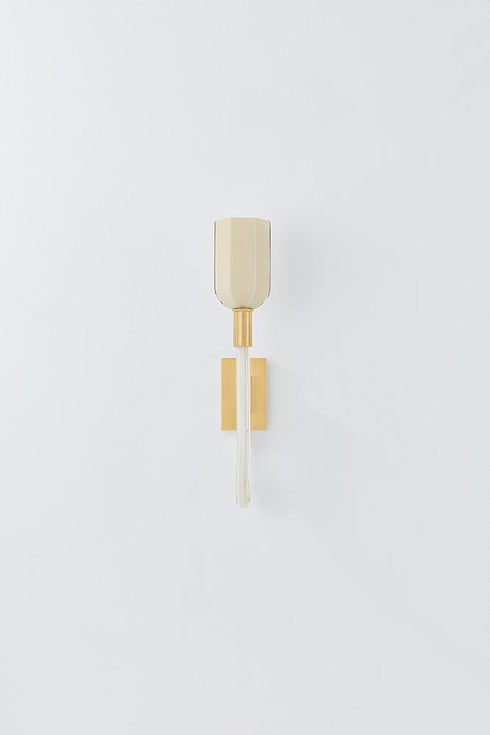Hudson Valley Chester Park Wall Sconce in Aged Brass Finish Model: 6718-AGB