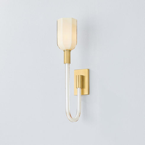 Hudson Valley Chester Park Wall Sconce in Aged Brass Finish Model: 6718-AGB