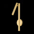 Hudson Valley Circleville Wall Sconce in Aged Brass Finish Model: 9022-AGB