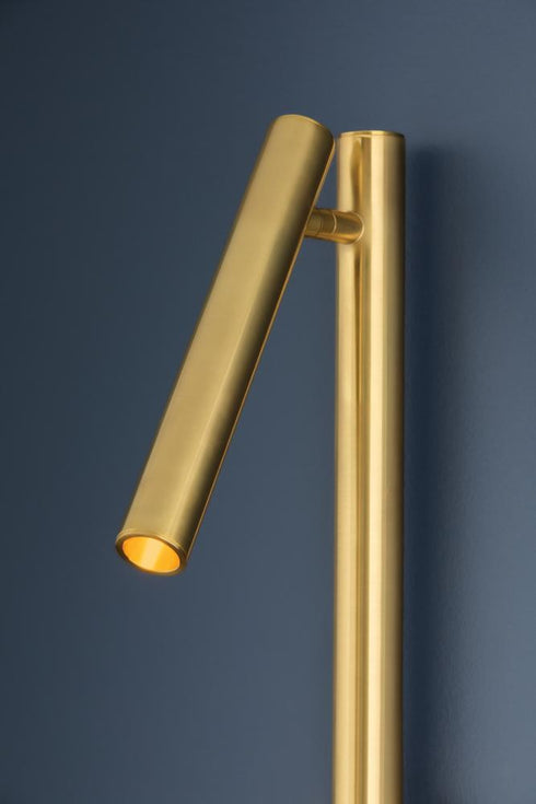 Hudson Valley Circleville Wall Sconce in Aged Brass Finish Model: 9022-AGB