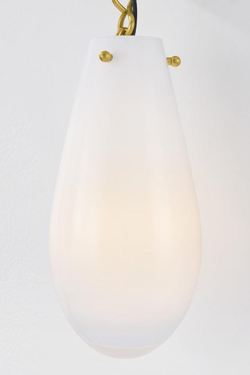 Hudson Valley Clarkstown Wall Sconce in Aged Brass Finish Model: 3620-AGB