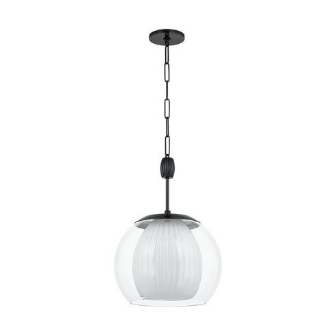 Hudson Valley Clementon Pendant in Aged Brass Finish Model: 7317-AGB