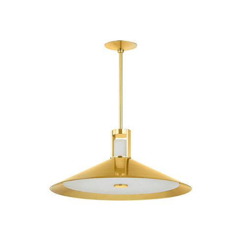 Hudson Valley Clermont Pendant in Aged Brass Finish Model: 3028-AGB