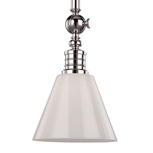Hudson Valley Darien Pendant in Polished Nickel Finish Model: 9611-PN