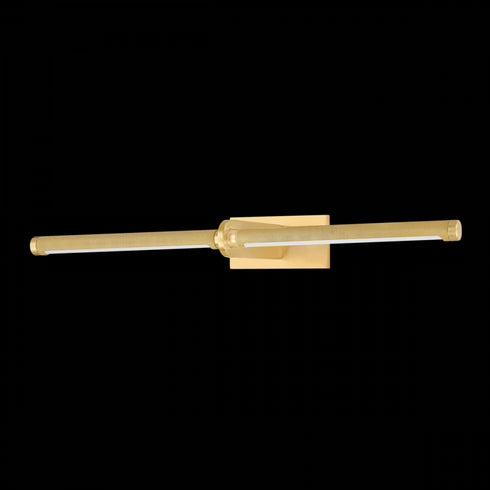 Hudson Valley Deptford Picture Light in Aged Brass Finish Model: 7224-AGB
