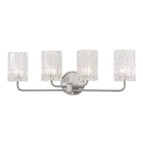 Hudson Valley Dexter 4 LIGHT BATH BRACKET in Satin Nickel Finish Model: 1334-SN