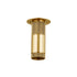Hudson Valley Dighton Flush Mount in Aged Brass Finish Model: 2205-AGB