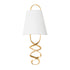 Hudson Valley Dota 2 LIGHT WALL SCONCE in Vintage Gold Leaf Finish Model: 7322-VGL