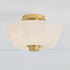 Hudson Valley Dove Flush Mount in Aged Brass Finish Model: 5215-AGB