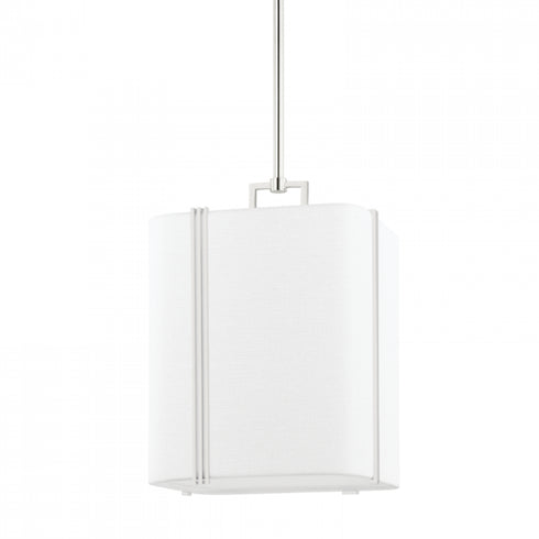 Hudson Valley Downing Pendant in Polished Nickel Finish Model: 5413-PN