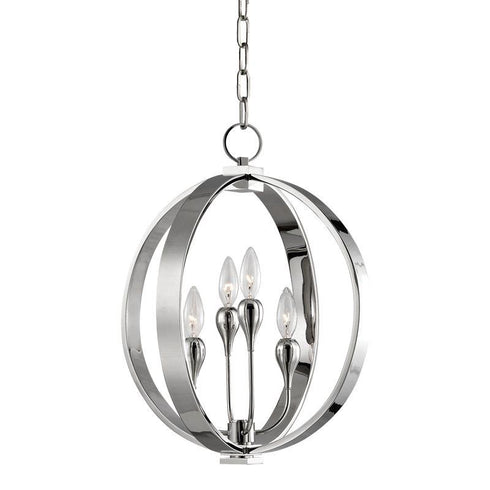Hudson Valley Dresden Lantern in Polished Nickel Finish Model: 6716-PN