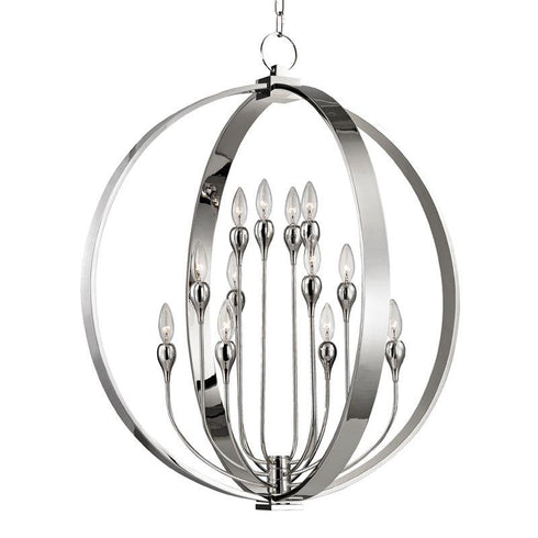 Hudson Valley Dresden Lantern in Polished Nickel Finish Model: 6730-PN