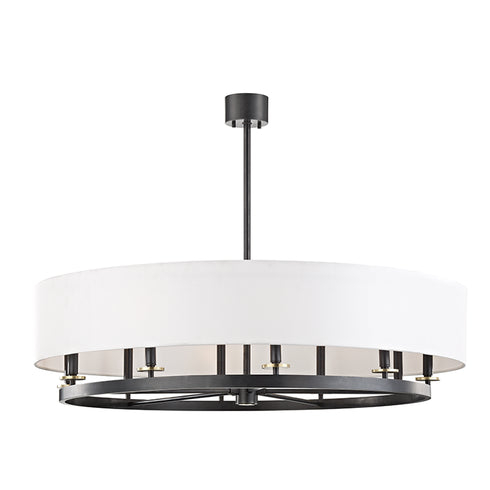 Hudson Valley Durham 10 LIGHT CHANDELIER in Aged Old Bronze Finish Model: 6542-AOB