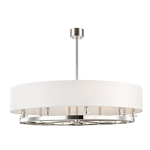 Hudson Valley Durham 10 LIGHT CHANDELIER in Aged Old Bronze Finish Model: 6542-AOB