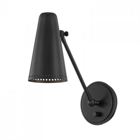 Hudson Valley Easley 1 LIGHT WALL SCONCE in Old Bronze Finish Model: 6731-OB