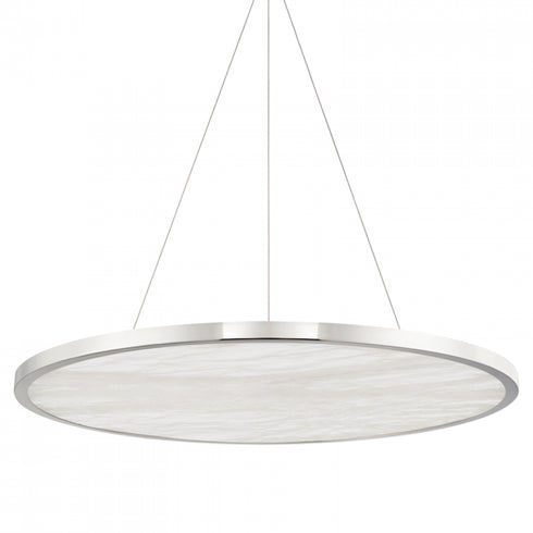 Hudson Valley Eastport 36 Inch LED CHANDELIER in Polished Nickel Finish Model: 6336-PN