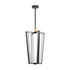 Hudson Valley Edgemere Pendant in Aged Brass Finish Model: 4054-AGB