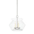 Hudson Valley Edmonton 3 LIGHT LANTERN in Aged Brass Finish Model: 8115-AGB
