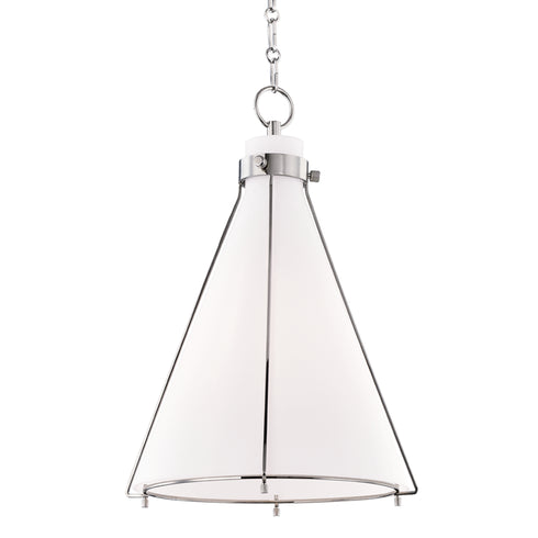 Hudson Valley Eldridge 1 LIGHT PENDANT in Old Bronze Finish Model: 7316-OB