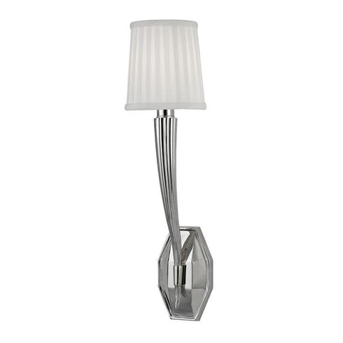 Hudson Valley Erie Wall Sconce in Polished Nickel Finish Model: 3861-PN